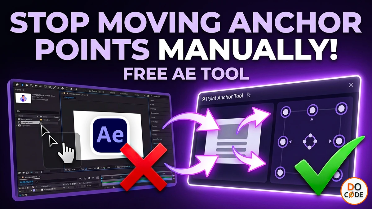 Anchor Tool for After Effects – Free Script & CEP Extension Installation Guide